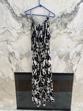 marlow maxi dress athleta ATHLETA XS Marlow Maxi Dress XS Black Lightweight Long NWT #558664